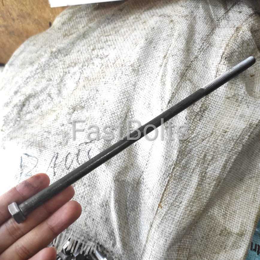 BAUT BALOK PANJANG KUNCI 14 PANJANG 20CM LONG BOLT  3/8X8'
