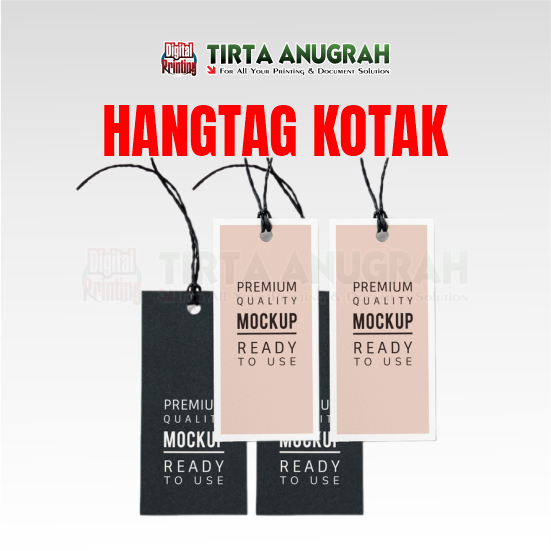 [EXPRESS] 1 hari jadi HANGTAG PRINT CUSTOM / HANGTAG AC/AP 310GSM 2 SISI