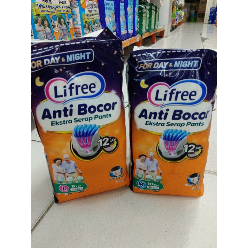 Lifree Popok dewasa Extra serap Pants M10/L8