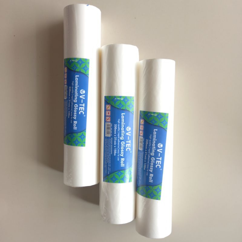 

RB Plastik Laminating Laminating Glossy Roll V-TEC LRF 3321 ( Rol ) [ Original ]