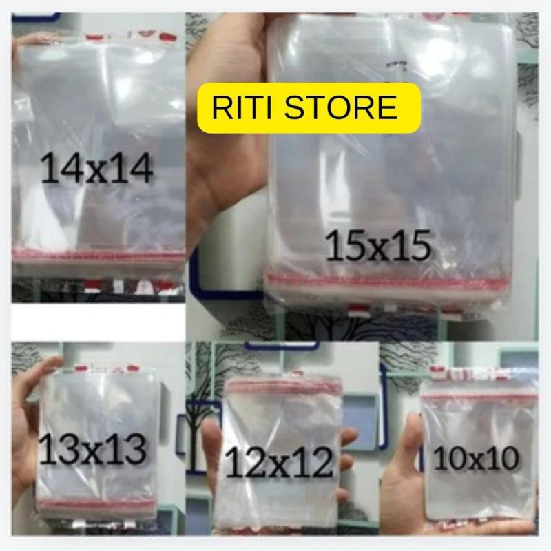 

plastik OPP isi 100 lembar