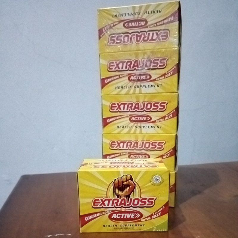 

Extra Joss Gingseng Korea Sachet Kemasan 4gr