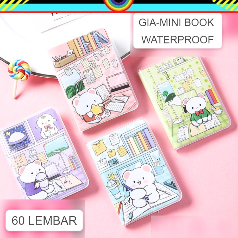 

{GD} MINI MEMO WATERPROOF CAT BEAR | MINI DIARY | BUKU CATATAN KECIL KUCING | POCKET DIARY | DIARY MINI | MINI DIARY MEMO WATERPROOF BERSAMPUL