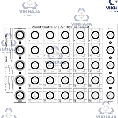 

PROMO !! Kertas Benchrest ( Isi 25 PCS )
