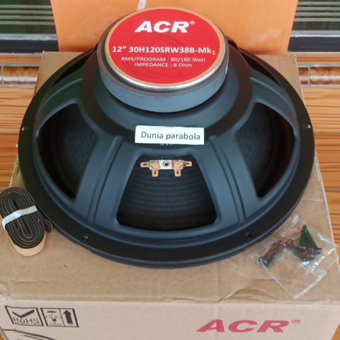 12 inch 12" 30H120SRW38B MK1 SPEAKER ACR PRO 12INCH WOOFER 160 WATT 8 OHM