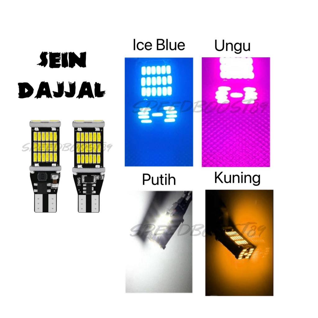 SEIN DAJJAL T15/LAMPU MUNDUR CONBUS UNTUK MOTOR DAN MOBIL