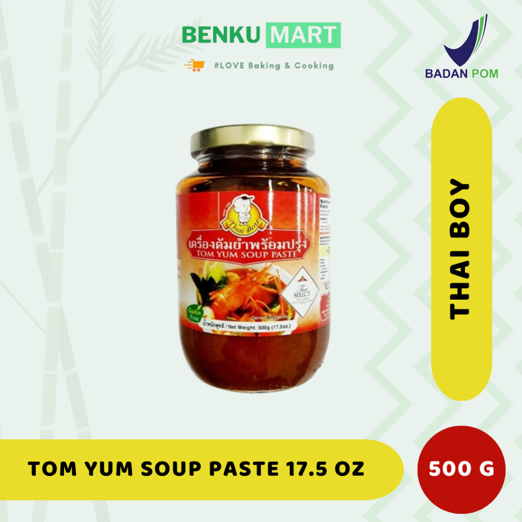 

Thai Boy Tom Yum Soup Paste 500 Gr | Bumbu Tom Yam