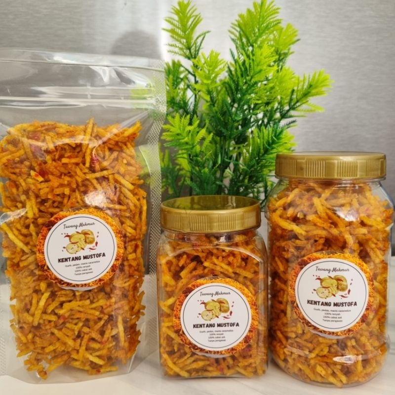 

Kentang Mustofa Pedas Manis Premium | 100% Cabai Asli Tanpa Pengawet