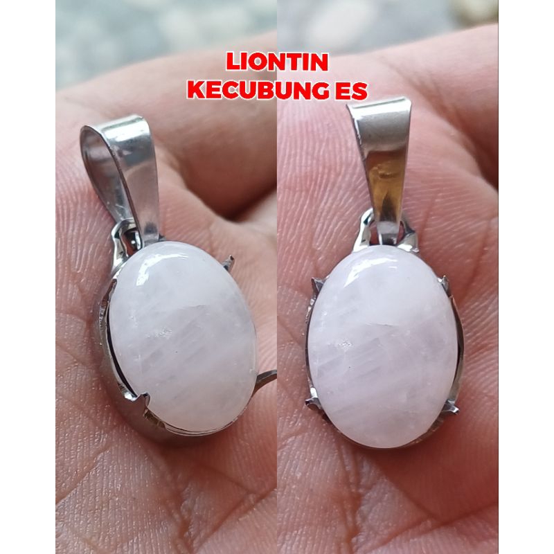 LIONTIN BATU KECUBUNG ES CRISTAL