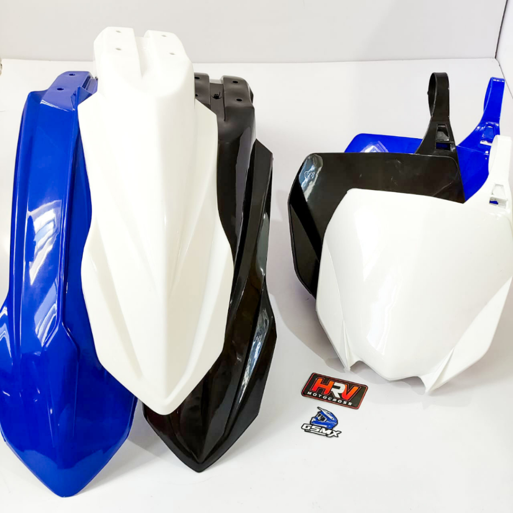 SPAKBOR DEPAN DAN PAPAN NOMOR START YZ 450 250 125 HRV