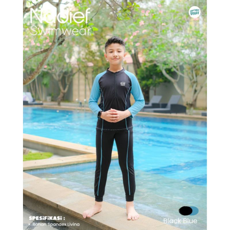 Baju Renang Anak Remaja Laki Laki Upright Series Nadief Swimwear 3-17 Tahun8