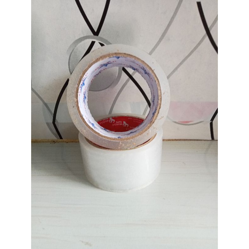 

Lakban / Isolasi Besar Bening 100 yard