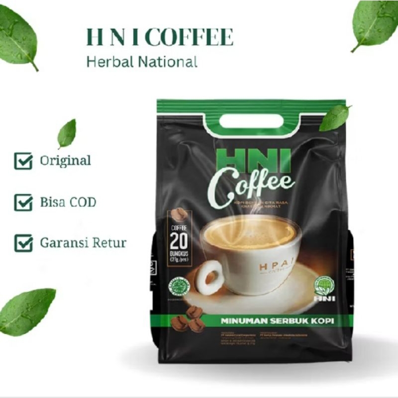 

COFFEE HNI | Kopi Herbal Rempah Alami | BPOM | HNI HPAI