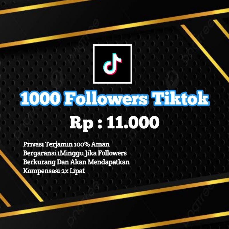 FOLLOWER TIKTOK TERMURAH (PAKET LIVE)