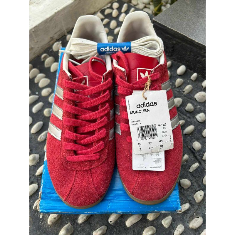 Adidas Munchen Red Scarlett