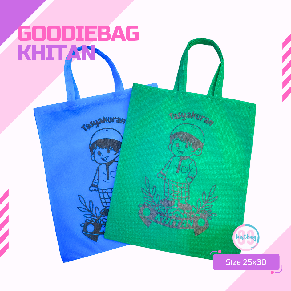 Tas Hampers Tasyakuran Khitan Anak Laki-Laki  Souvenir Terlaris Di Shopee F 25x30