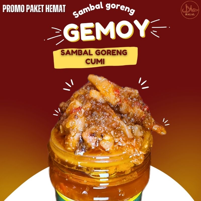 

PROMO SAMBAL GORENG CUMI 150 Ml