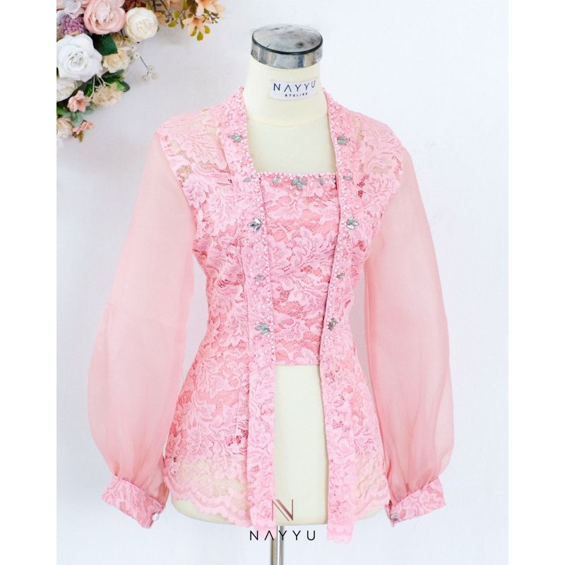 Atasan Kebaya Brokat Payet