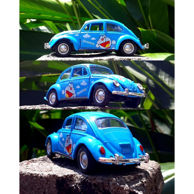 doraemon diecast vw beetle