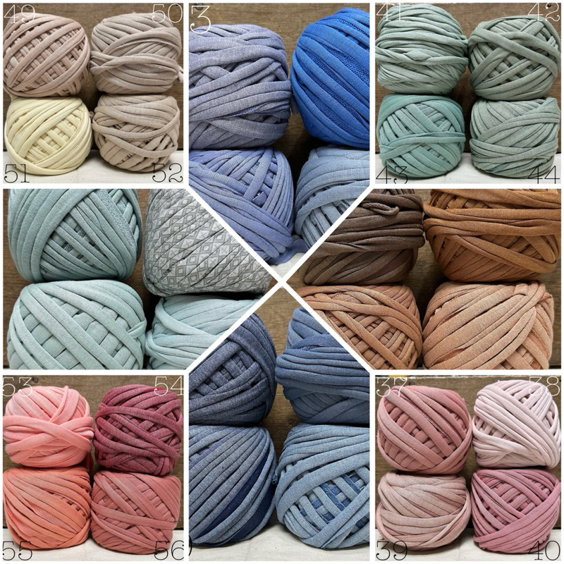 Benang Rajut KAOS ( T shirt Yarn / Tyarn )
