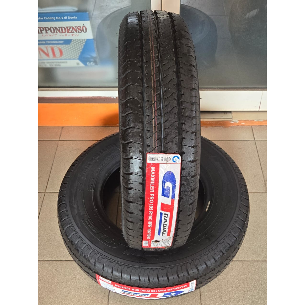 BAN RADIAL GT MAXMILER 195 R 15 C (ELF)