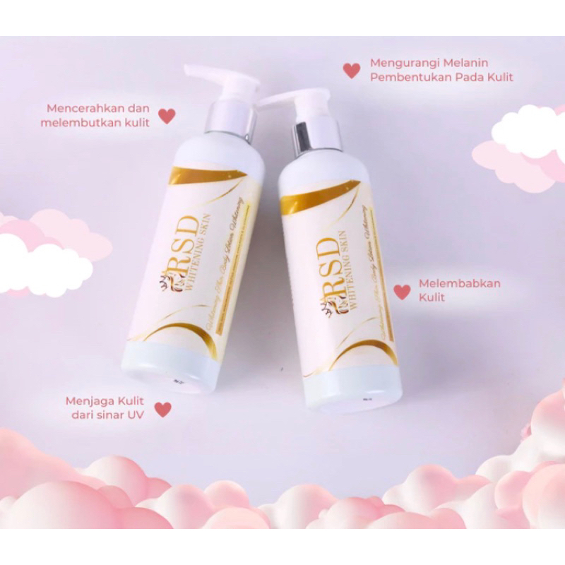 RSD / Risda Skin Lotion Whitening Stiker Gold 250 ml NEW