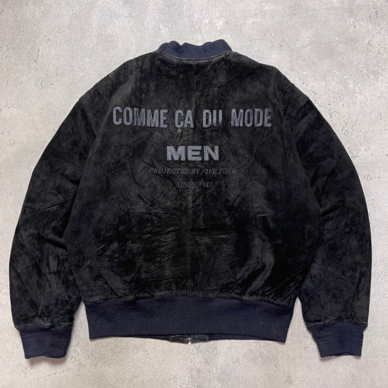 Jaket Bomber Kulit Comme Ca Du Mode Size L