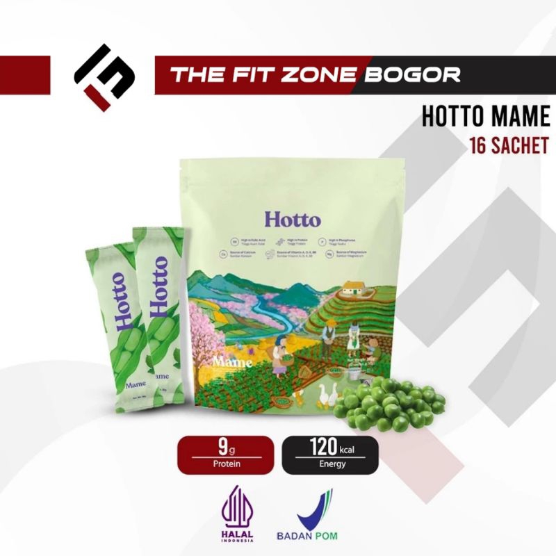 

Hotto Mame 12 Sachet Multigrain Protein with Edamame