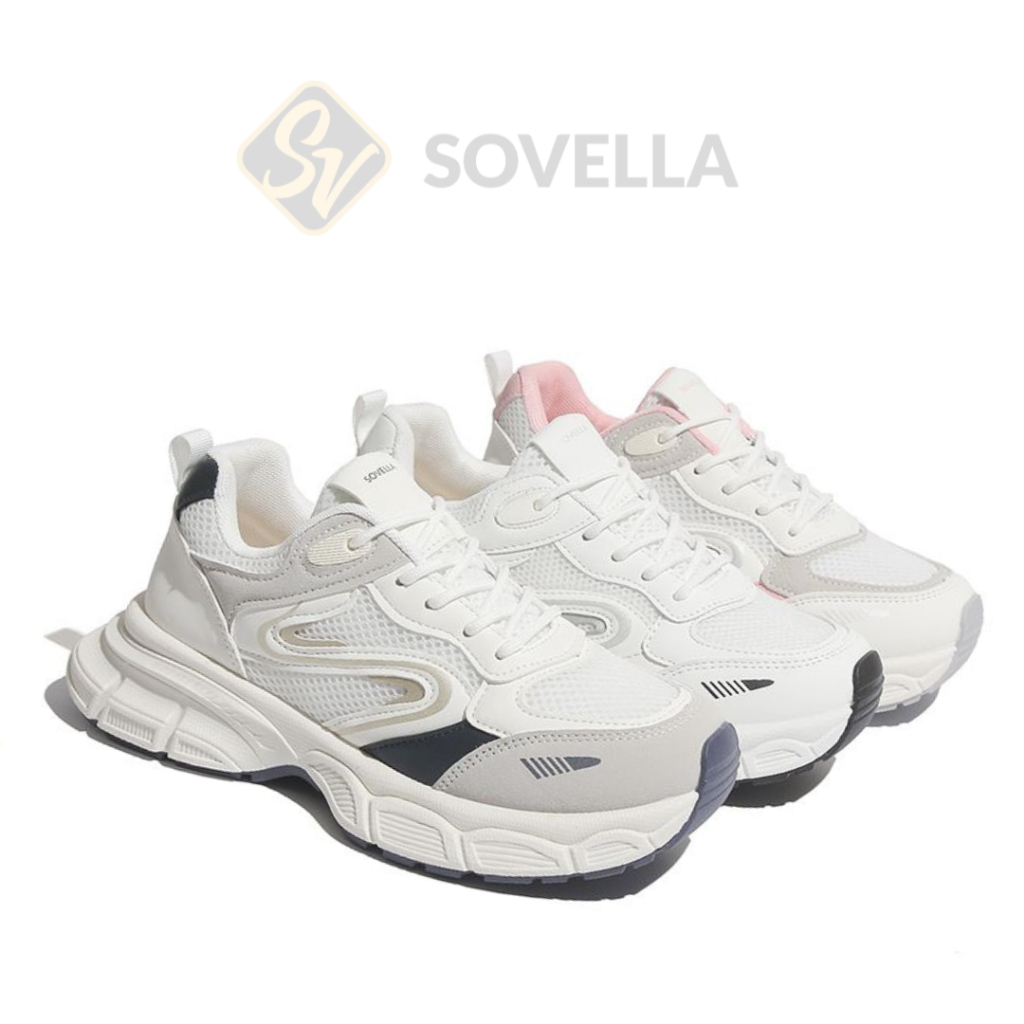 SOVELLA Greyson Sepatu Sneakers Olahraga Wanita Putih