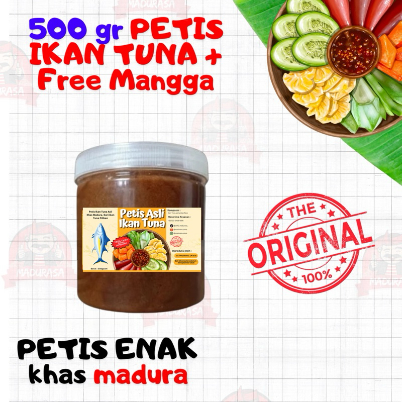 

[ 500 Gram ] PETIS IKAN TUNA MADURA ASLI / PETIS RUJAK / BUMBU PETIS MADURA / PETIS MANIS MADURA / PETIS KHAS MADURASAA