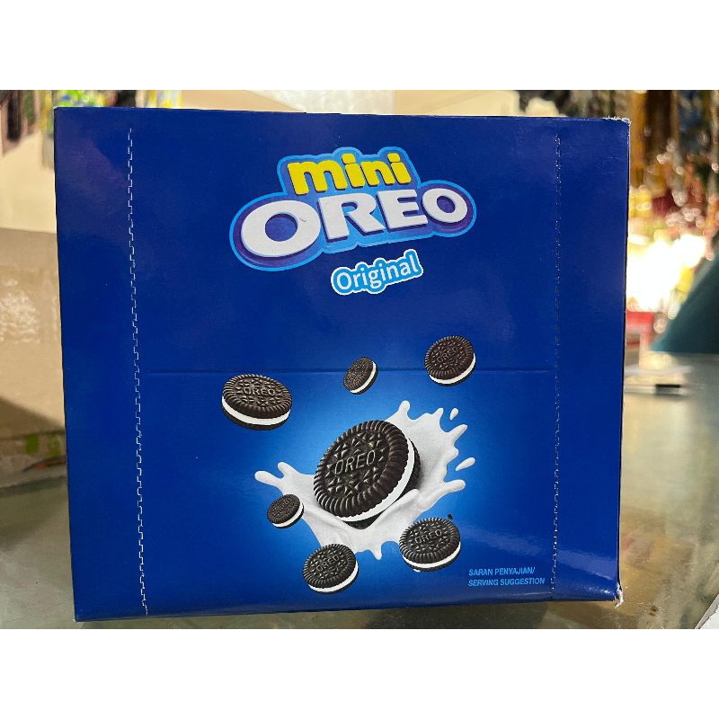 

Mini Oreo Biskuit Original Pcs 20.4g Untuk Traveling X 10