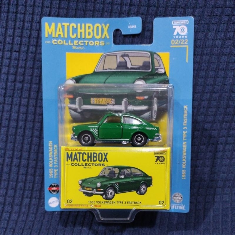 Matchbox Collectors Volkswagen Type 3 Fastback Hijau