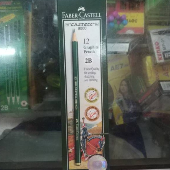 

BIG SELLER PENSIL 2B FABERCASTELL isi 12