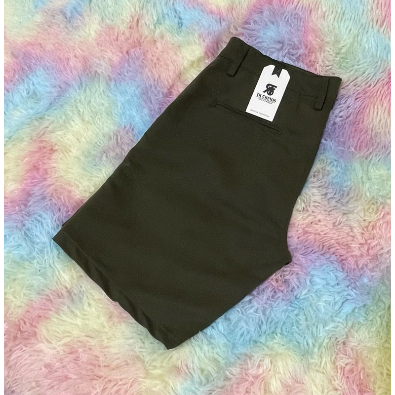 [Elegant Style] Ijo Army Tr Originals Short Chino Pants Casual - Size 28 - 34 Diatas Lutut