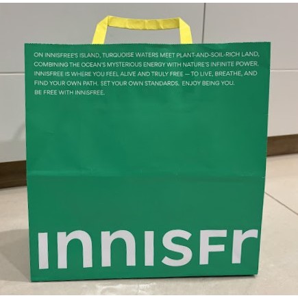 

Paper bag Innisfree Original 100%