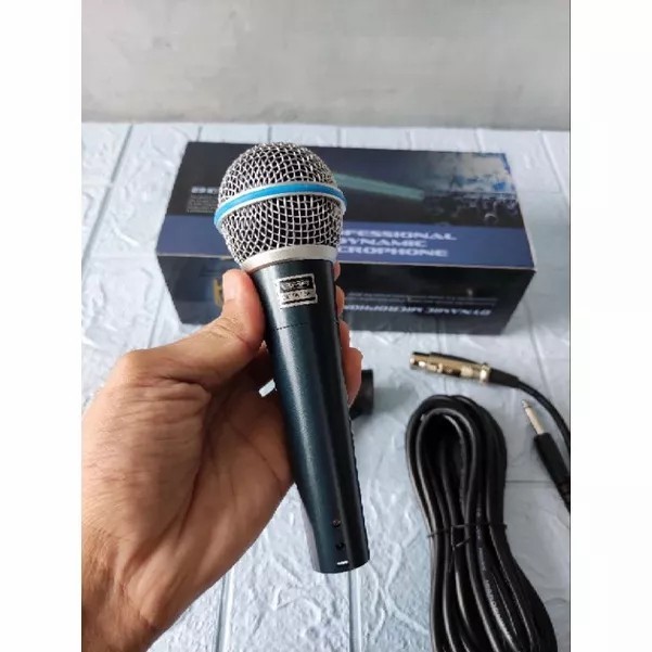 Mic kabel microphone BMA Beta58A Beta 58A Asli mik Original