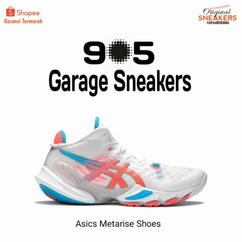 Sepatu Asics Metarise Tokyo  Blue Strom Original