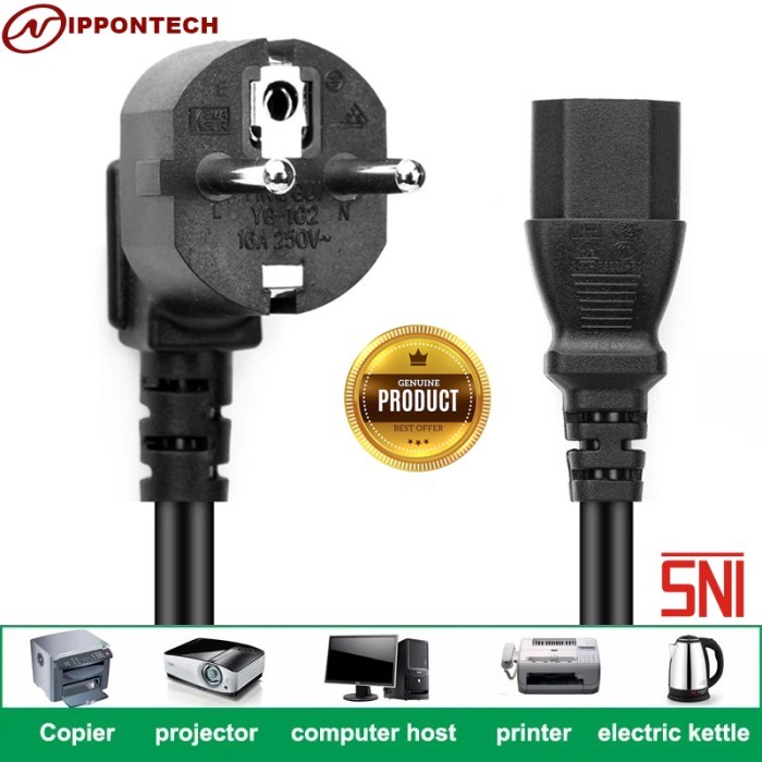 Kabel Power Komputer / Kabel Power Supply CPU / Kabel Power Printer | Nippon Original