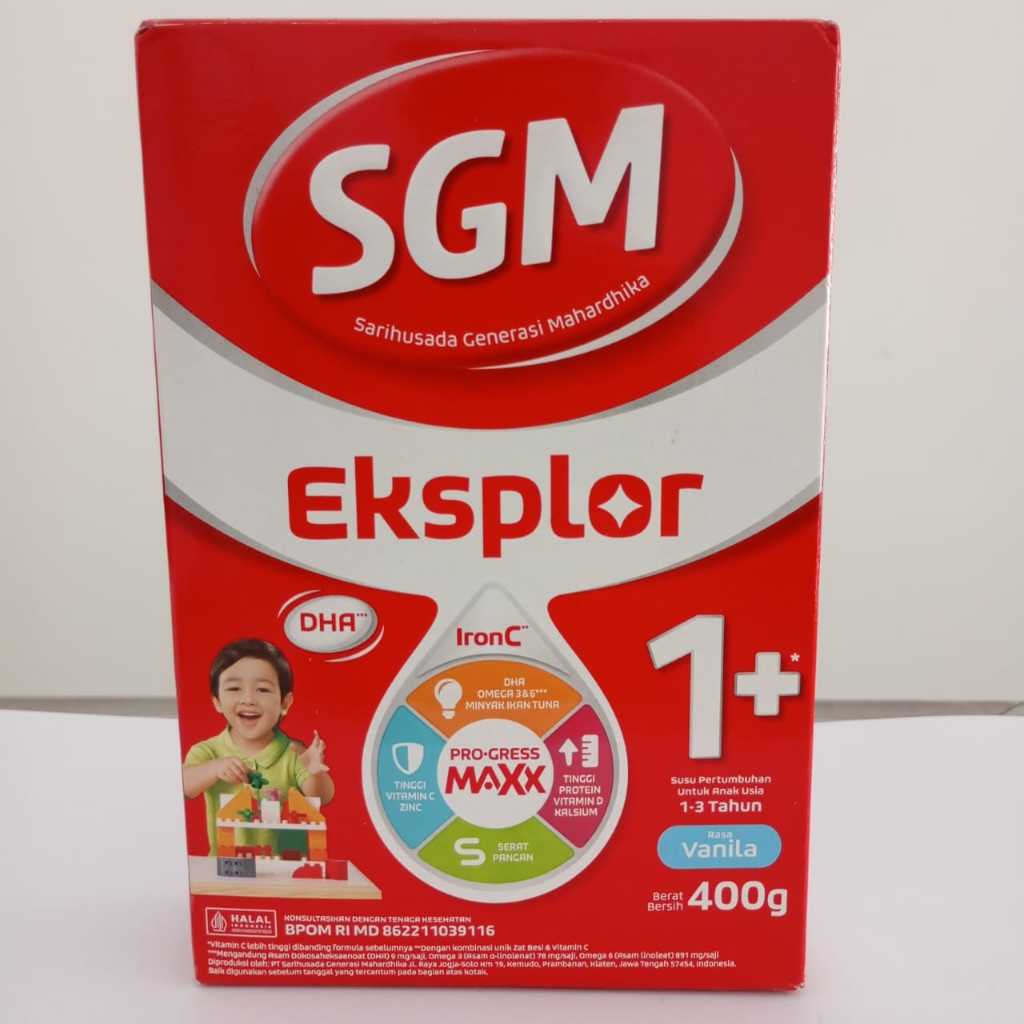 

SGM EKSPLOR 1+ RASA VANILA 400 GRAM