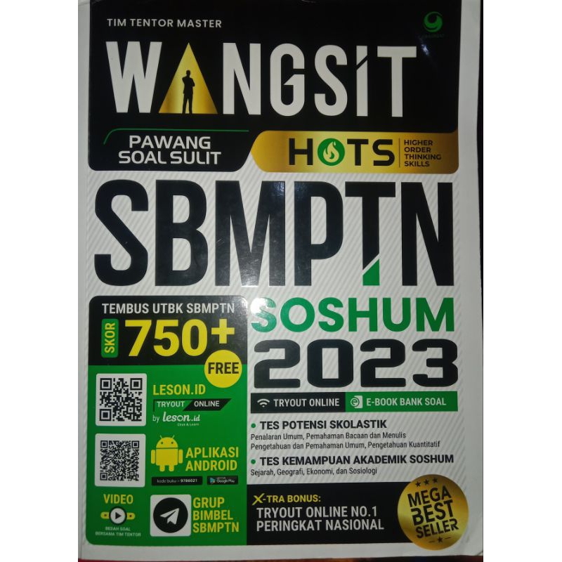 

WANGSIT SBMPTN SOSHUM 2023