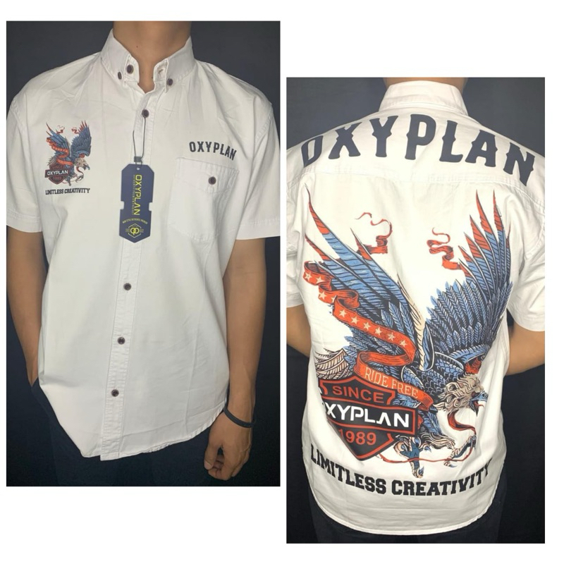 kemeja oxyplan MOTIF 3 DIMENSI