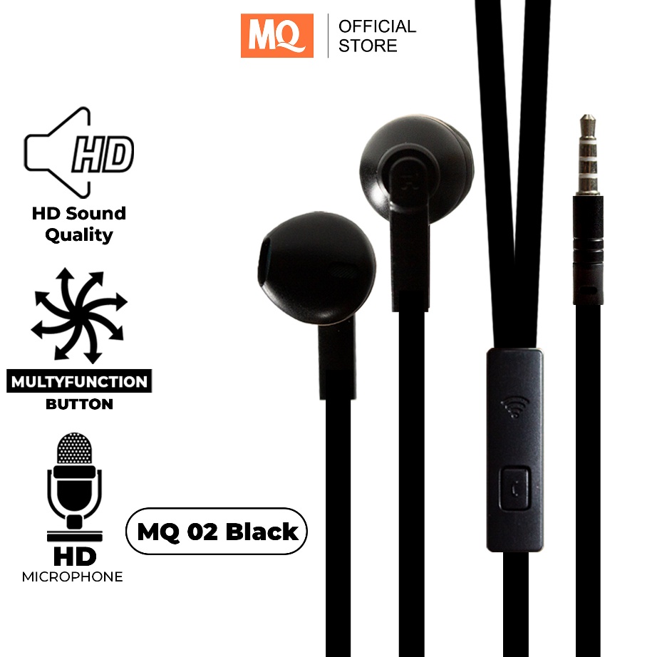 BELANJA SEKARANG SEBELUM KEHABISAN MQ Earphone Headset Gaming Superbass Stereo plus HD HiFi Mic Jack