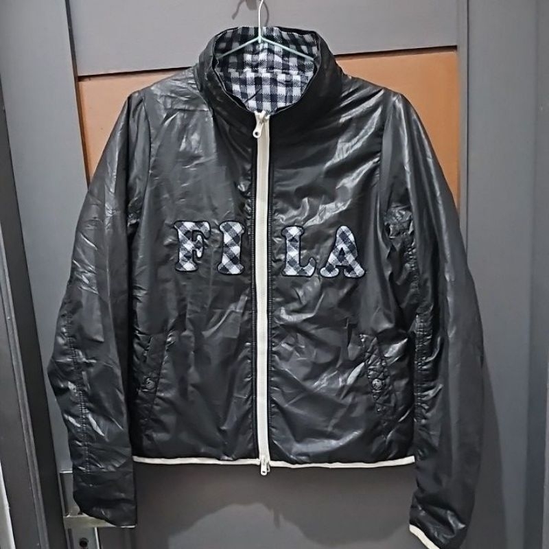 Preloved Jacket FILA reversible / bisa bolak balik