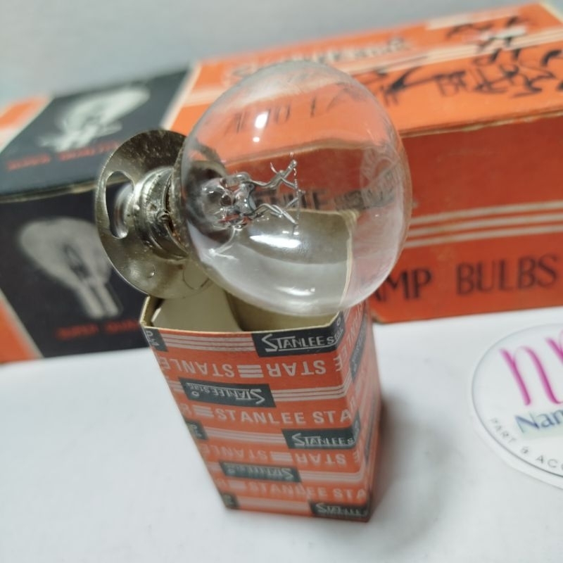bohlam lampu depan 12volt 25wat yamaha l2 rs100 rxking rxk rx100 yt115 dt100 nos