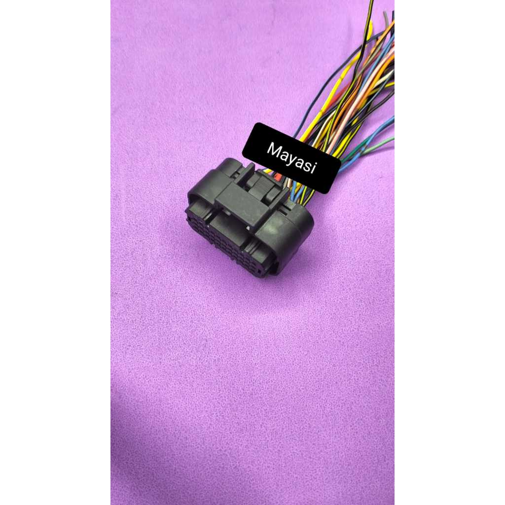 soket ecu ecm Yamaha all new Vixion VXN 150 model 33 pin tahun 2017-2022 for kode ecu BK8.