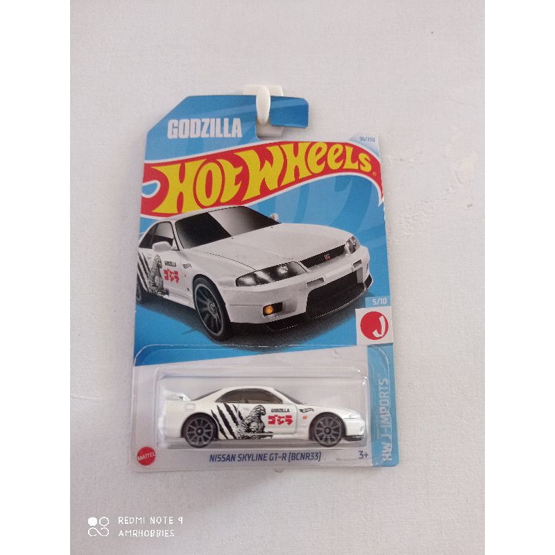 Hot Wheels nissan skyline r33 godzilla