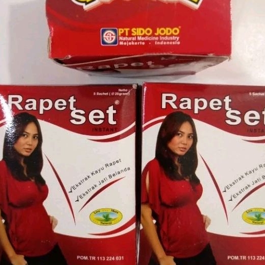 

RAPET SET KUNYIT ASAM SERBUK INSTANT 1BOX ISI 5 SACHET BONUS 1 SACHET