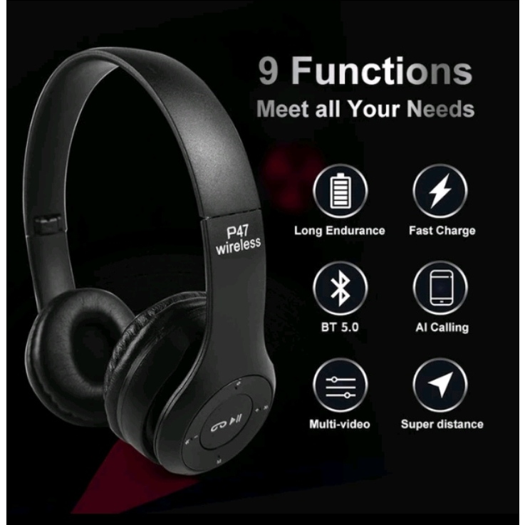 P47 HEADPHONE BLUETOOTH