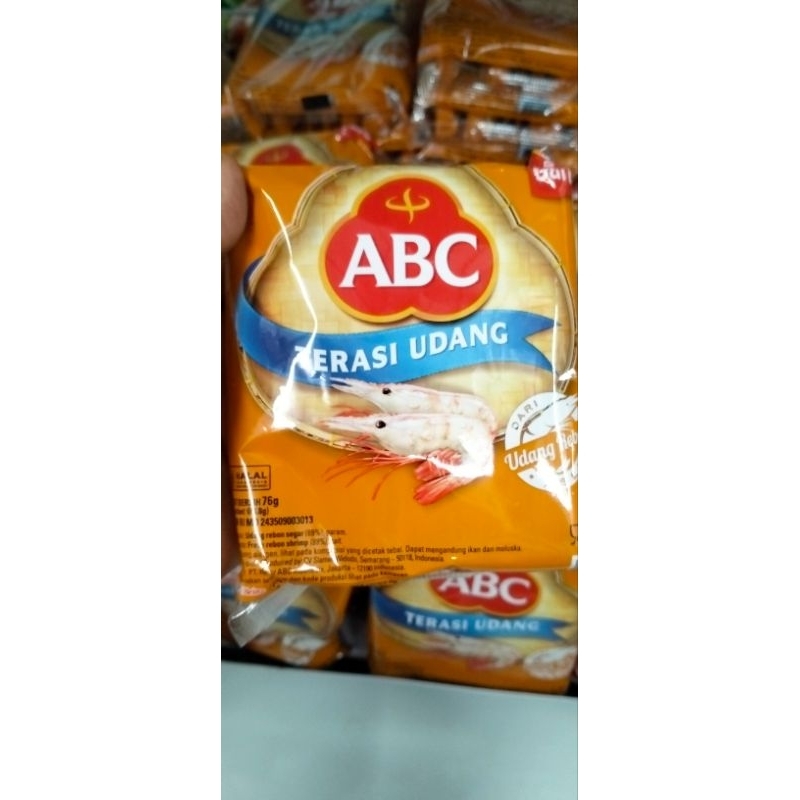 

terasi udang abc isi 20 pcs per pack