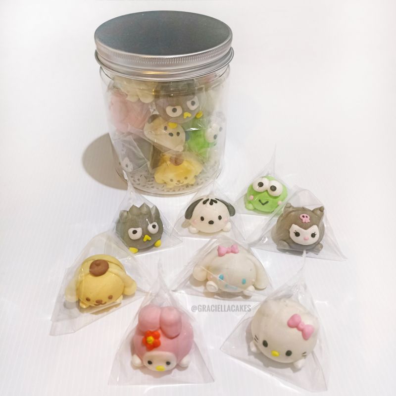 

Sanrio Meringue Cookies - single pack, toples 600ml isi 16pcs